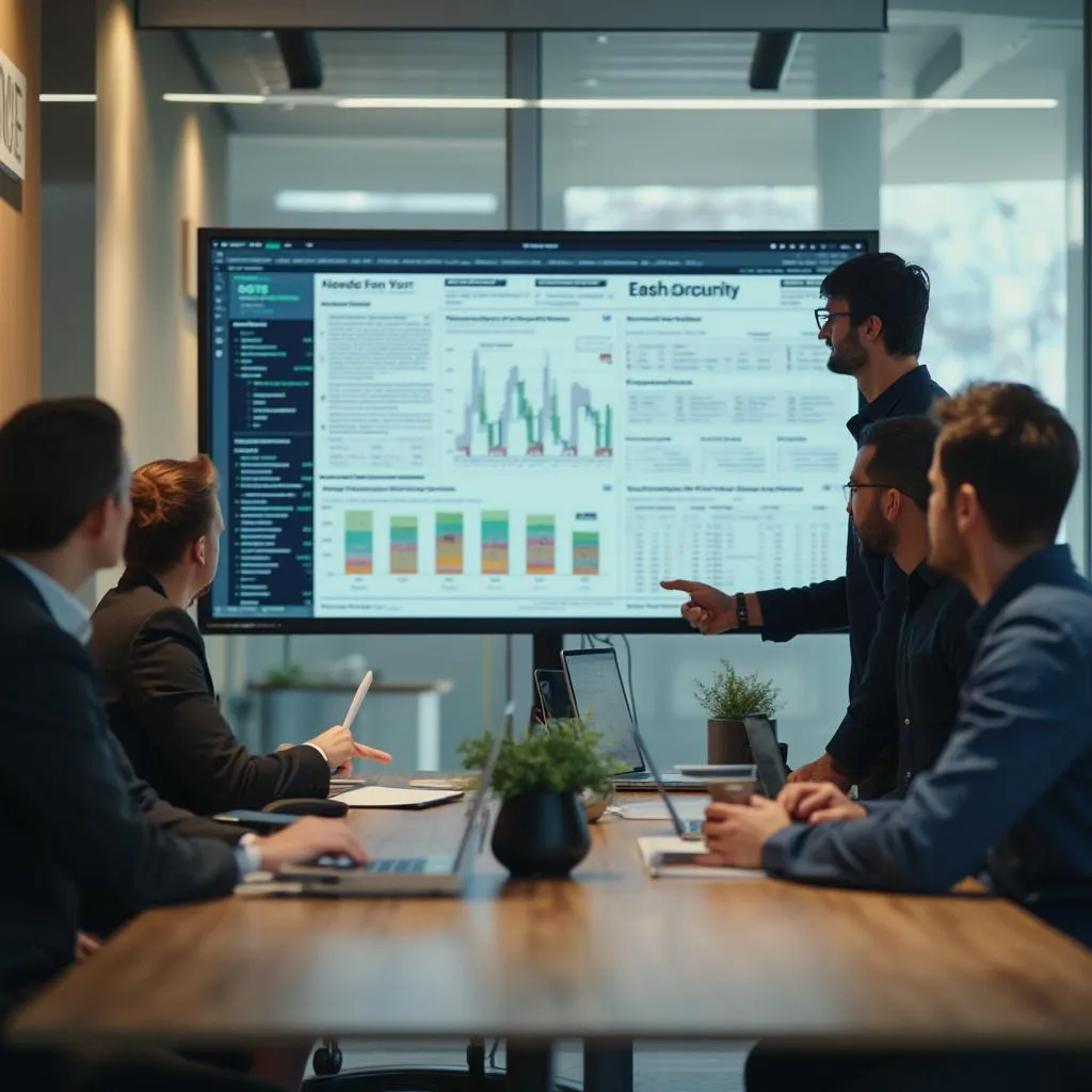 Equipo analizando reportes ESG